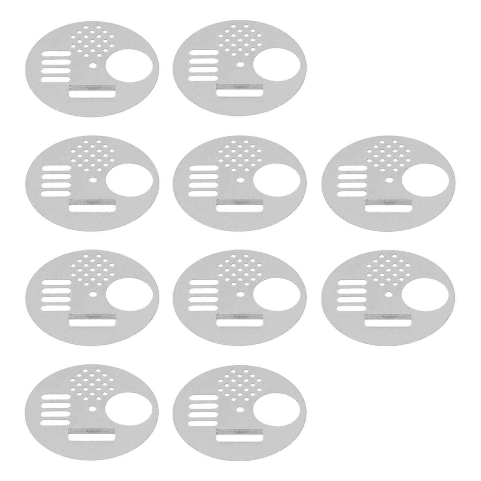 10Pcs Round Beehive Door Stainless Steel 6.8cm Rotatable Efficient High Performance Beehive Supplies - view 3