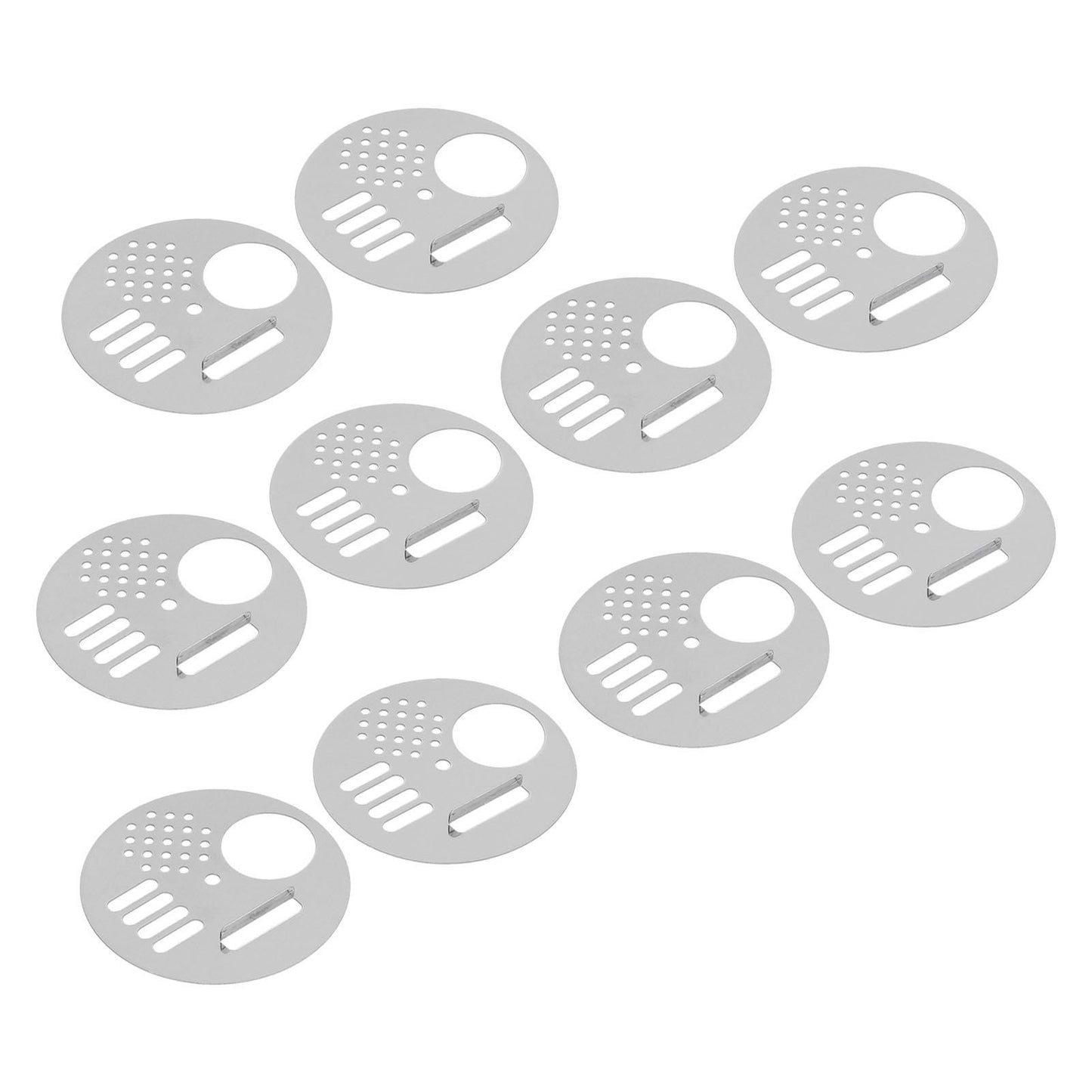 10Pcs Round Beehive Door Stainless Steel 6.8cm Rotatable Efficient High Performance Beehive Supplies - view 5