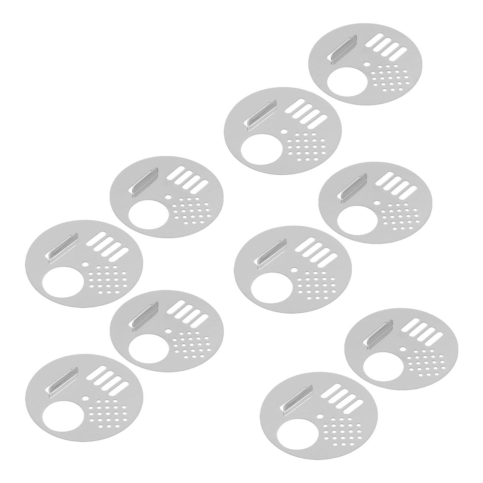 10Pcs Round Beehive Door Stainless Steel 6.8cm Rotatable Efficient High Performance Beehive Supplies - view 6