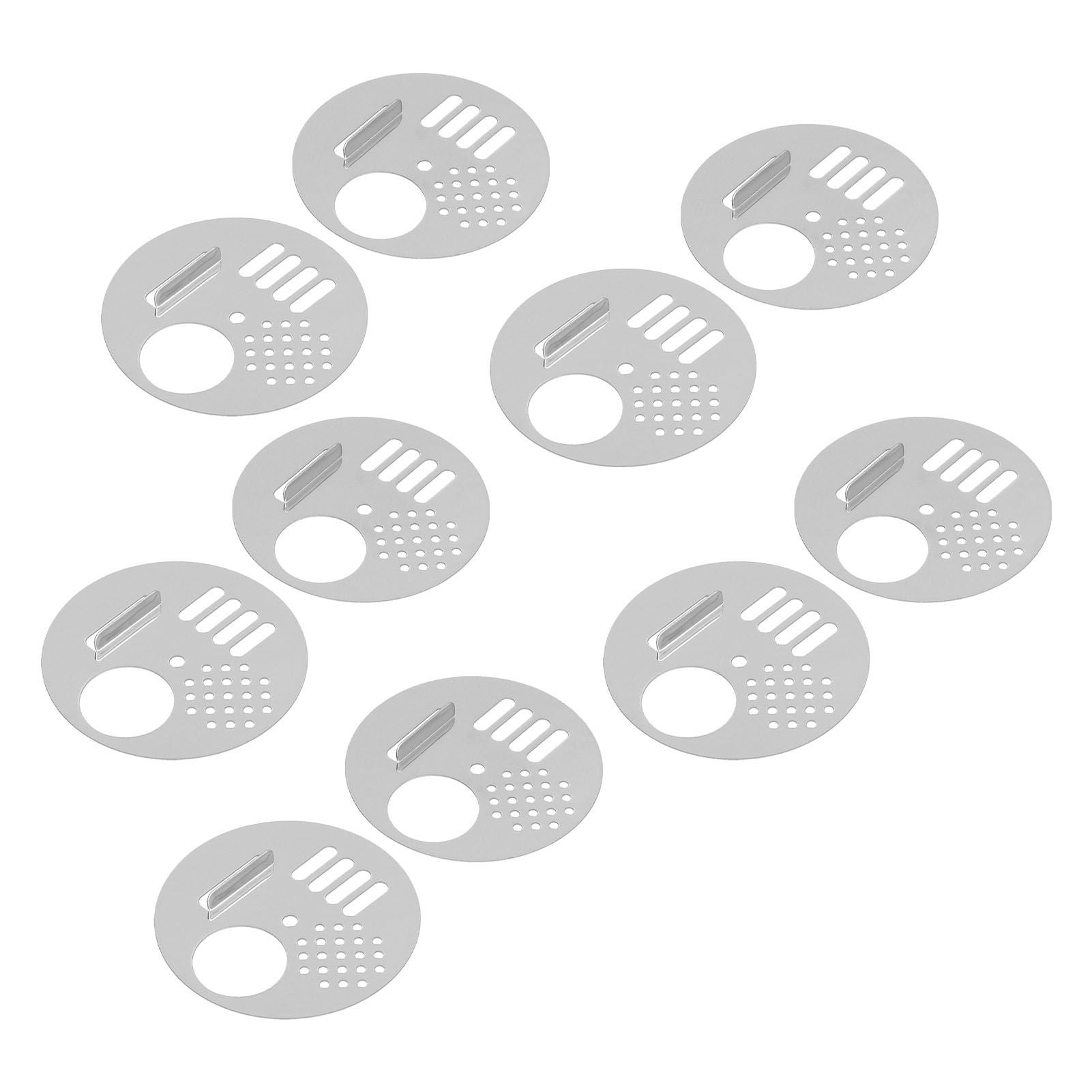 10Pcs Round Beehive Door Stainless Steel 6.8cm Rotatable Efficient High Performance Beehive Supplies - view 7