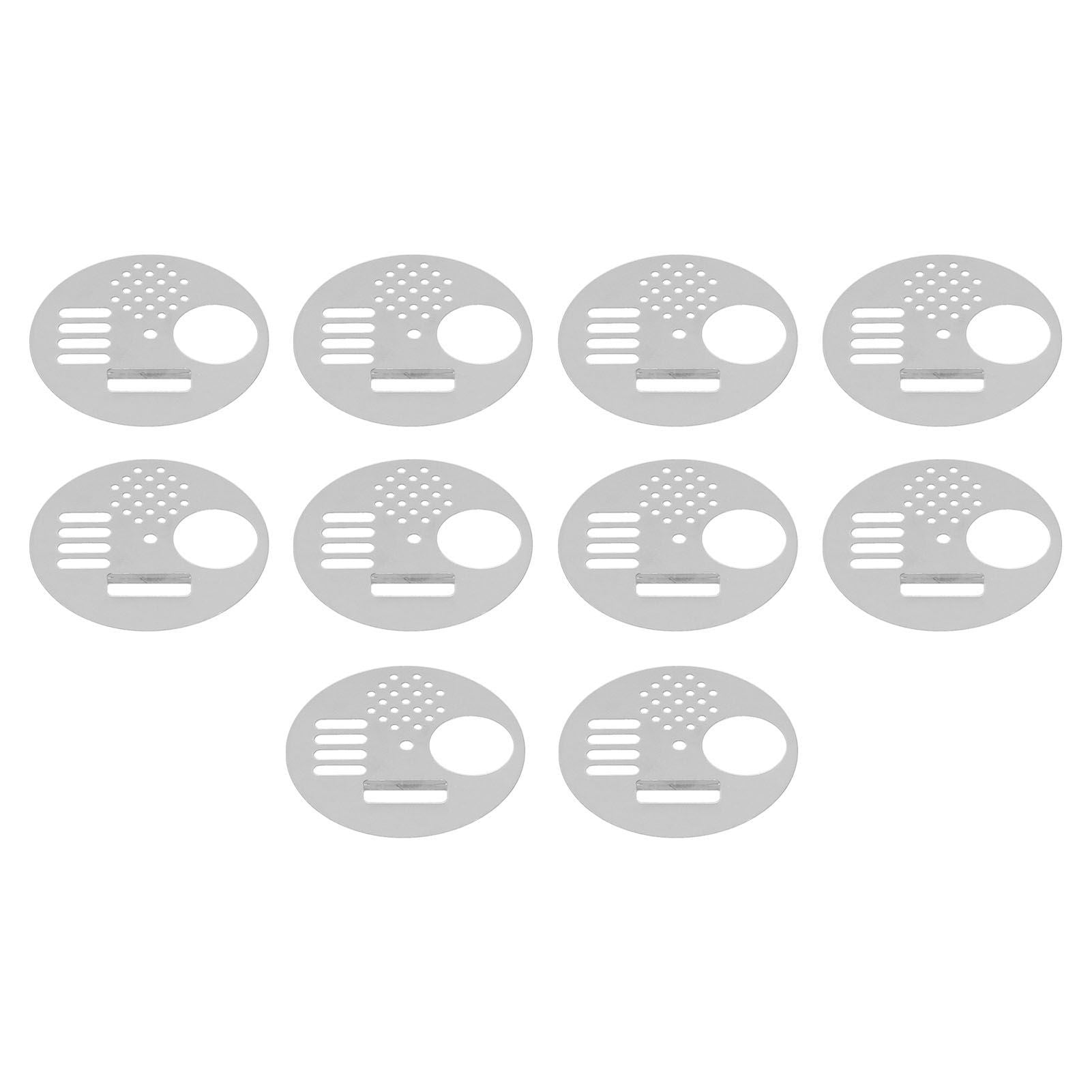 10Pcs Round Beehive Door Stainless Steel 6.8cm Rotatable Efficient High Performance Beehive Supplies - view 10