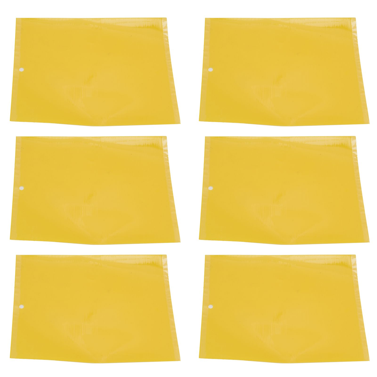 20Pcs 20x15cm Insect Trap Non Toxic Efficient PVC Yellow Fly Trap for Greenhouse Garden - view 6