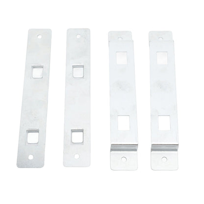 2 Set Bird House Hanger Bracket Galvanized Steel Bird House Mounting Bracket for Feeders Nest Boxes - view 2