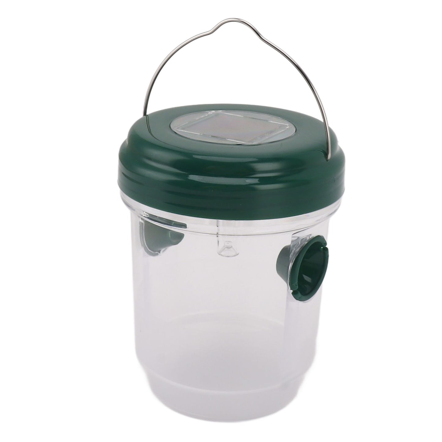 Wasp Catcher LED Solar Powered Waterproof Hornet Traps for Wasp Fruit Fly Garden Terrace Farmland Green - view 7