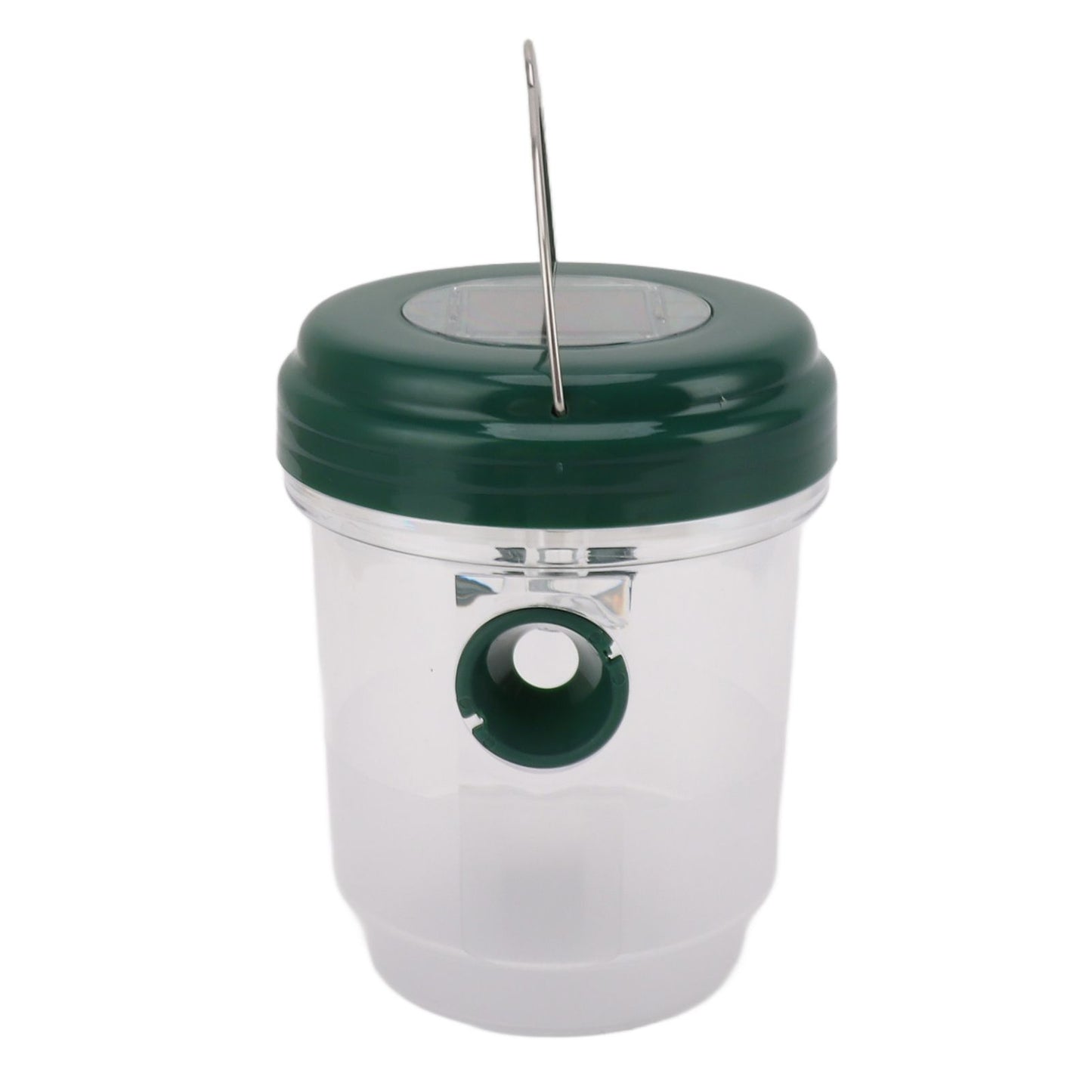 Wasp Catcher LED Solar Powered Waterproof Hornet Traps for Wasp Fruit Fly Garden Terrace Farmland Green - view 8