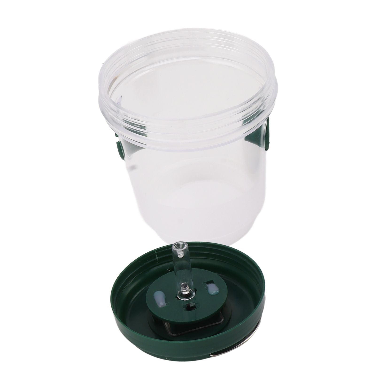Wasp Catcher LED Solar Powered Waterproof Hornet Traps for Wasp Fruit Fly Garden Terrace Farmland Green - view 10