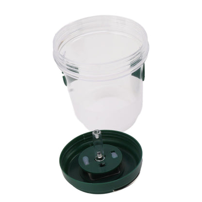 Wasp Catcher LED Solar Powered Waterproof Hornet Traps for Wasp Fruit Fly Garden Terrace Farmland Green - view 10