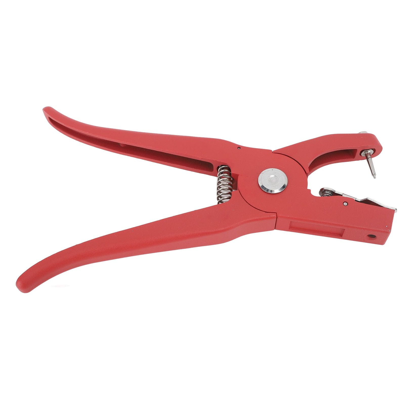 Livestock Ear Tag Pliers Red Ergonomic Anti Slip Handle Effort Saving Ear Tag Applicator for Pigs Goats Cattle Sheep - view 3
