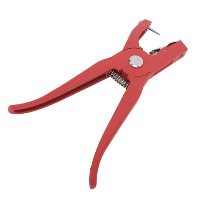 Livestock Ear Tag Pliers Red Ergonomic Anti Slip Handle Effort Saving Ear Tag Applicator for Pigs Goats Cattle Sheep - view 9