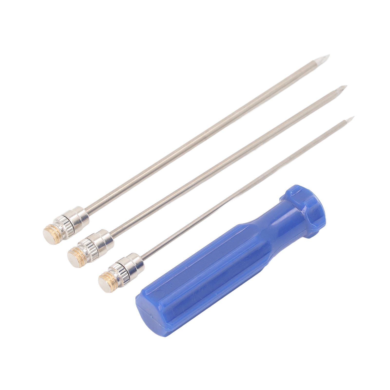 3PCS Livestock Trocar Stainless Steel Dispensing Stomach Deflation Needle Veterinary Equipment Surgical Instruments for Cattle Cow Rumen Puncture - view 3