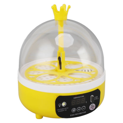 Mini Egg Incubator for Home Automatic Temperature Humidity Control 4 Eggs Candler Poultry Hatching Machine for Chickens Ducks Pigeons Auto Turning - view 3