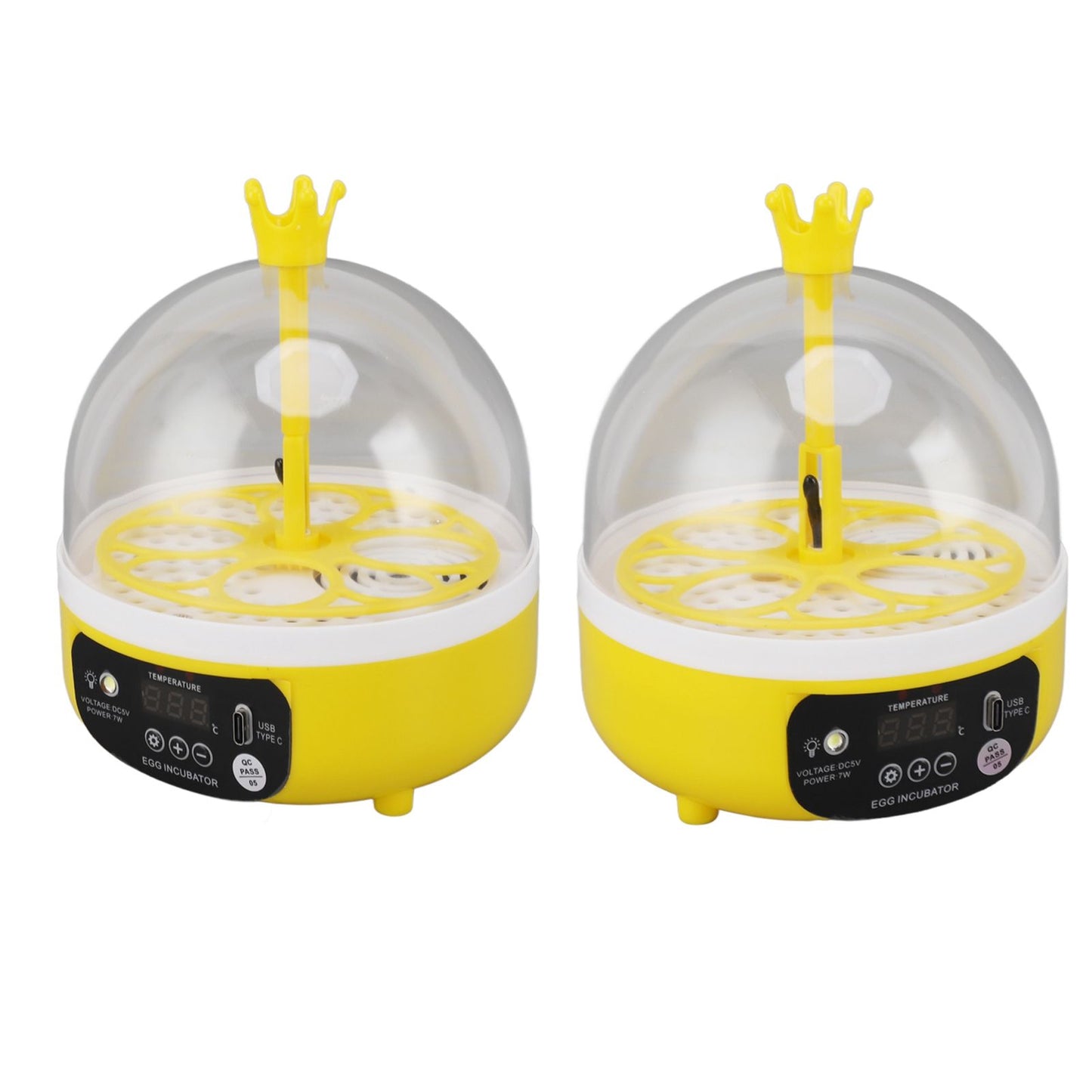 Mini Egg Incubator for Home Automatic Temperature Humidity Control 4 Eggs Candler Poultry Hatching Machine for Chickens Ducks Pigeons Auto Turning - view 8