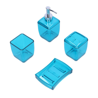 4PCS Bathroom Set Soap Dispenser Toothbrush Holder Wash Cup Soap Dish Bathroom Supplies - view 10