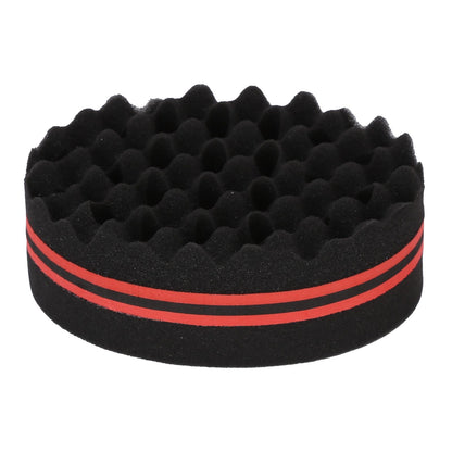 2PCS Double Sided Hair Curl Sponge 22 Hole Wavy Hair Sponge Brush Styling Tools for Home Salon - view 9