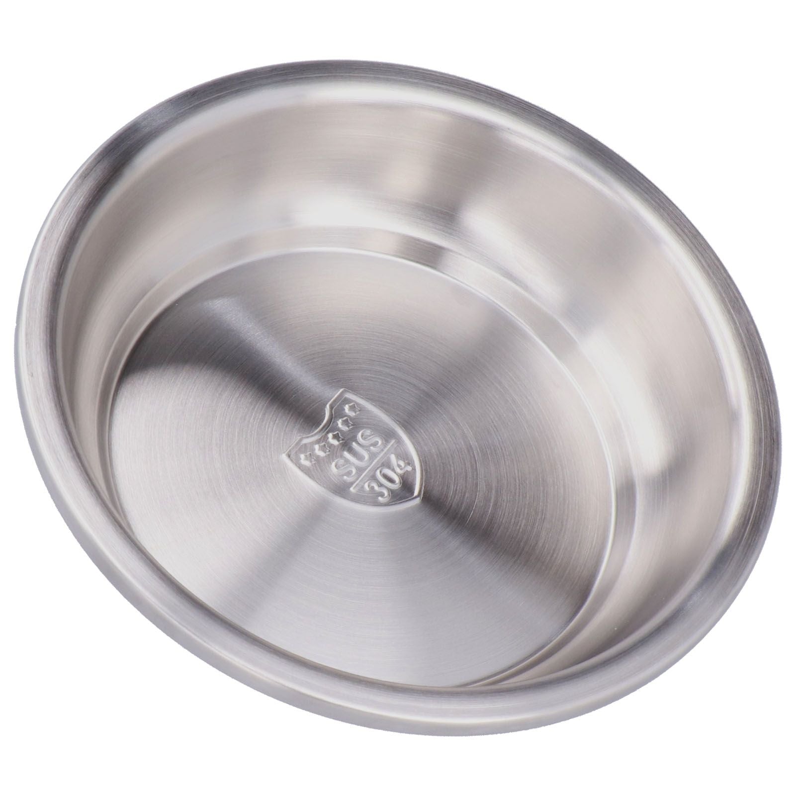 Stainless Steel Plate 304 Food Grade Material Stainless Steel Rounded Deepen Dish for Eating18cm/7in - view 10