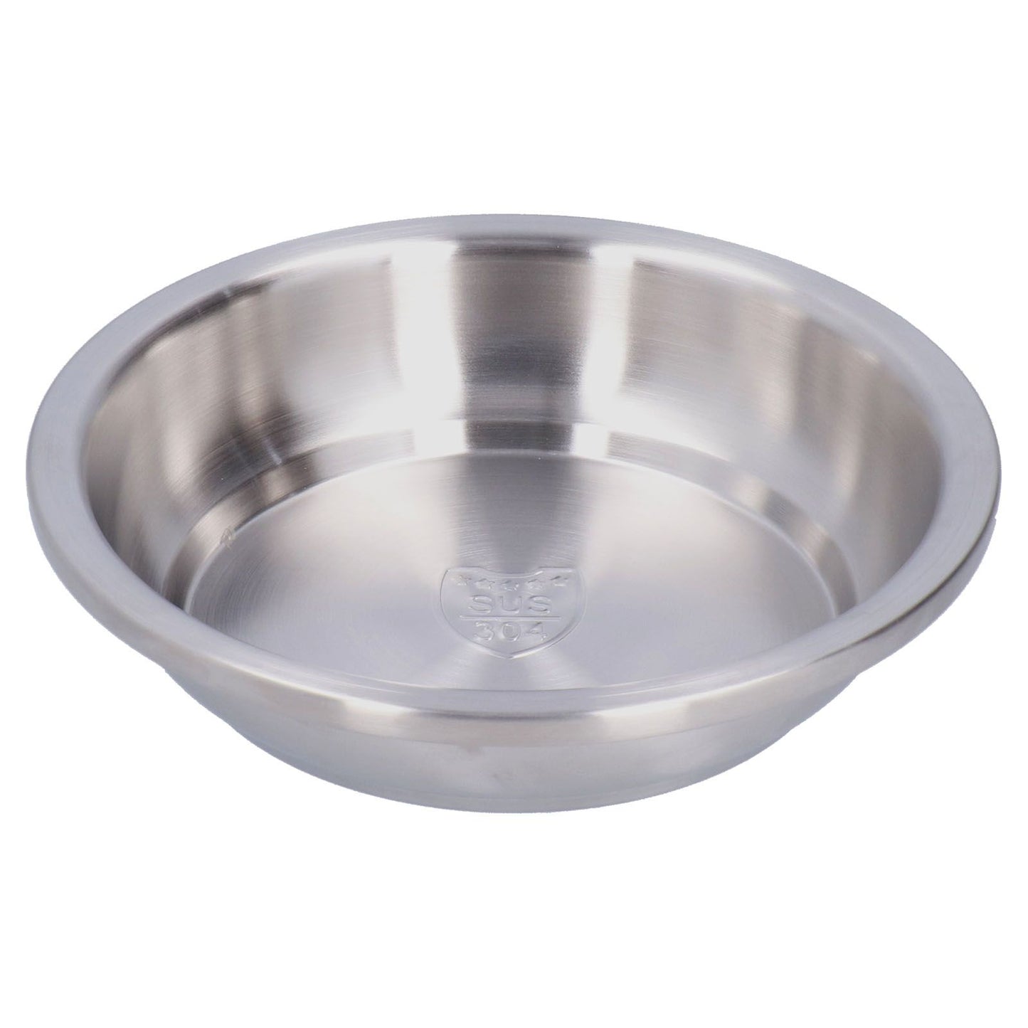 Stainless Steel Plate 304 Food Grade Material Stainless Steel Rounded Deepen Dish for Eating20cm/7.9in - view 3