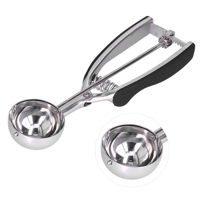 Cookie Scoop Stainless Steel Multifunctional Manual Portable Ice Cream Scooper for Home HotelJ10190P 39mm - view 10
