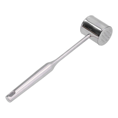 Meat Mallet Tenderizer Stainless Steel Hand Held Manual Anti Rust Steak Meat Pounder for Home Restaurants - view 2