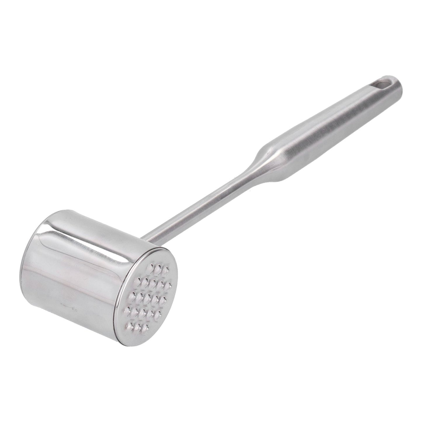 Meat Mallet Tenderizer Stainless Steel Hand Held Manual Anti Rust Steak Meat Pounder for Home Restaurants - view 4
