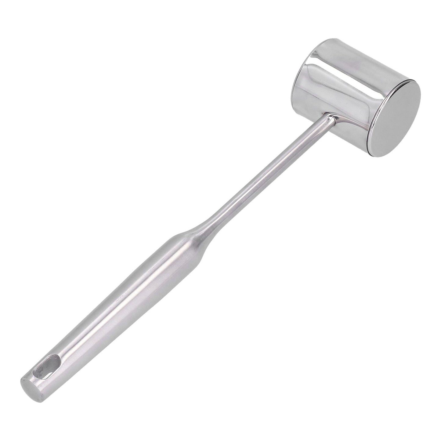 Meat Mallet Tenderizer Stainless Steel Hand Held Manual Anti Rust Steak Meat Pounder for Home Restaurants - view 5