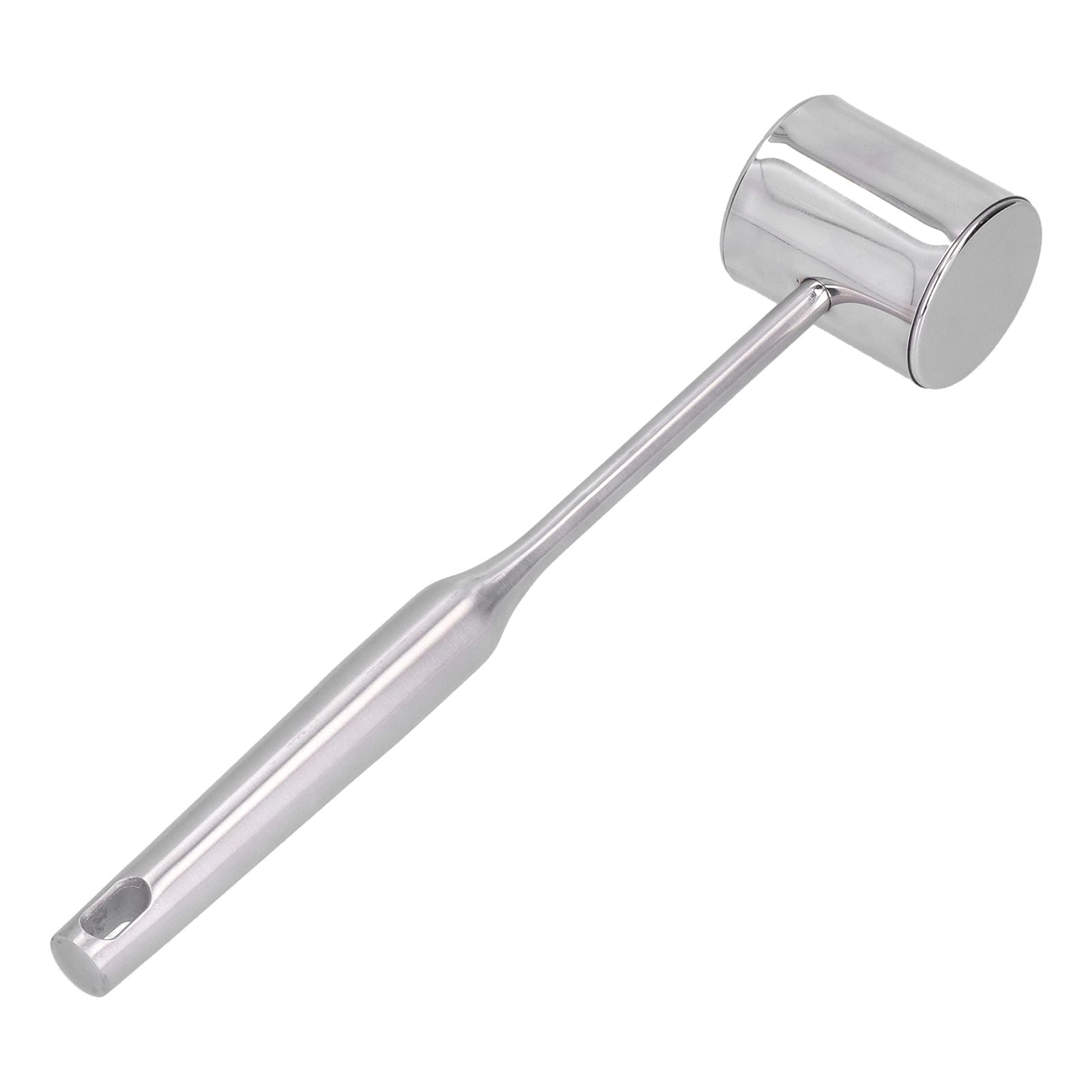 Meat Mallet Tenderizer Stainless Steel Hand Held Manual Anti Rust Steak Meat Pounder for Home Restaurants - view 5