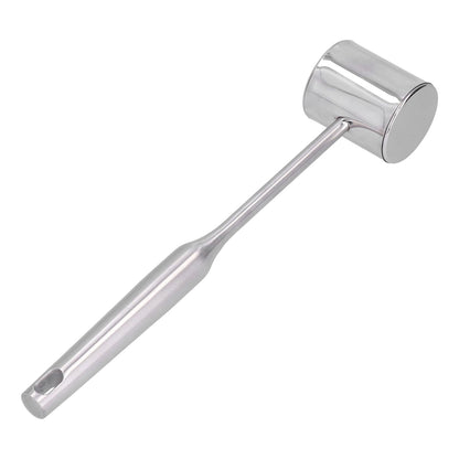 Meat Mallet Tenderizer Stainless Steel Hand Held Manual Anti Rust Steak Meat Pounder for Home Restaurants - view 5
