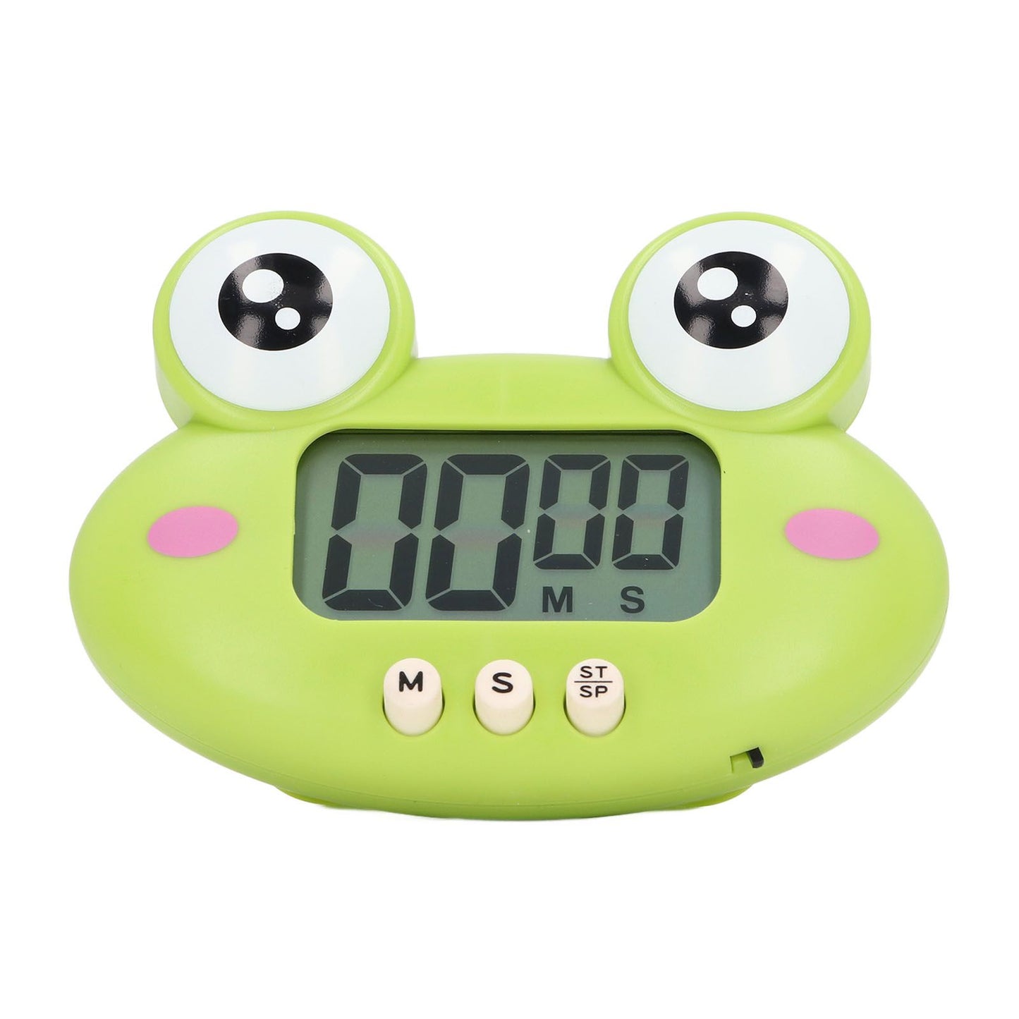 Cartoon Digital Timer ABS Portable Lightweight Simple To Use Cute Cartoon Timer for Kitchen Cooking Green Frog - view 4