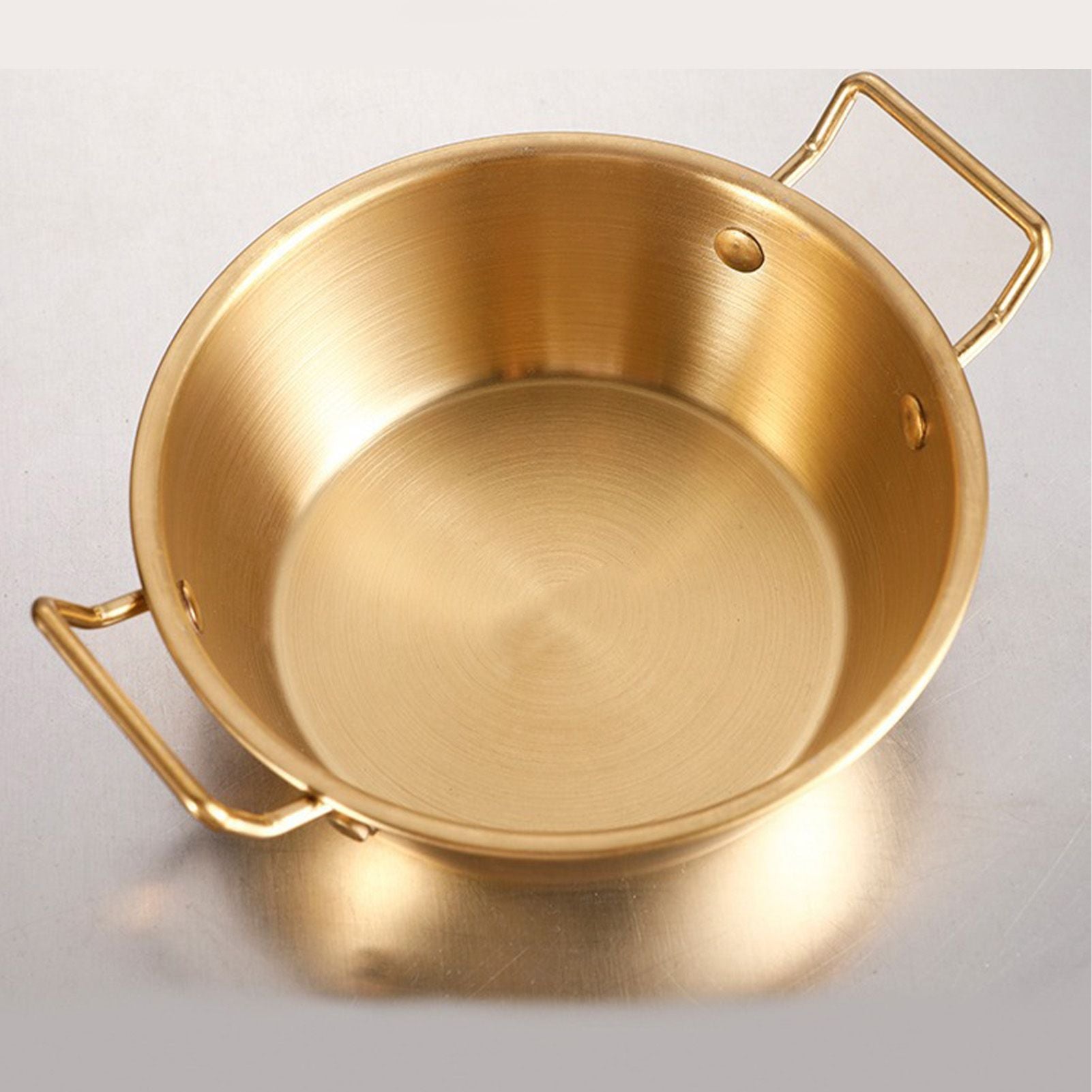 Double Ear Snack Bowl Multifunctional 304 Stainless Steel Noodle Bowl for Home Restaurant - view 5