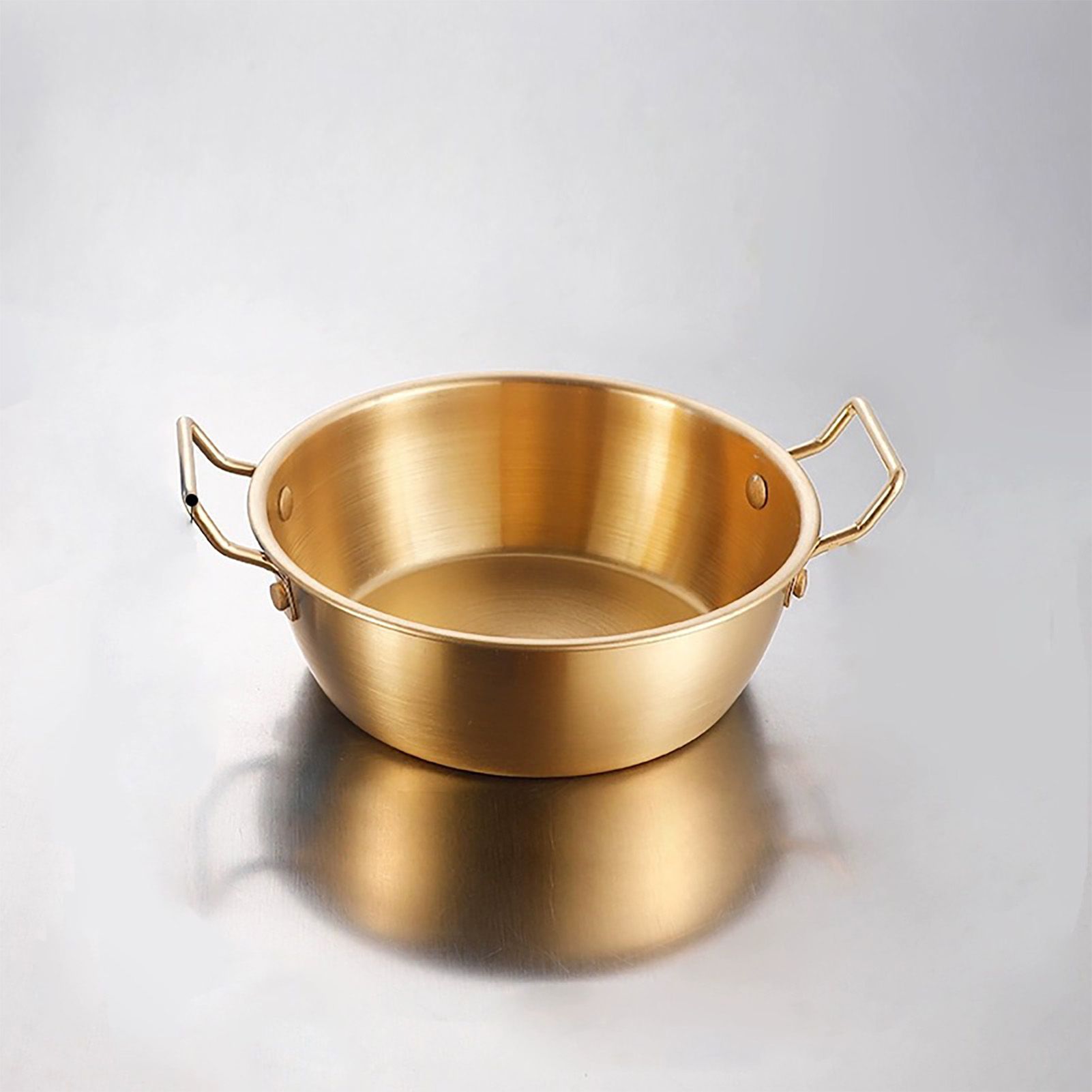 Double Ear Snack Bowl Multifunctional 304 Stainless Steel Noodle Bowl for Home Restaurant - view 6