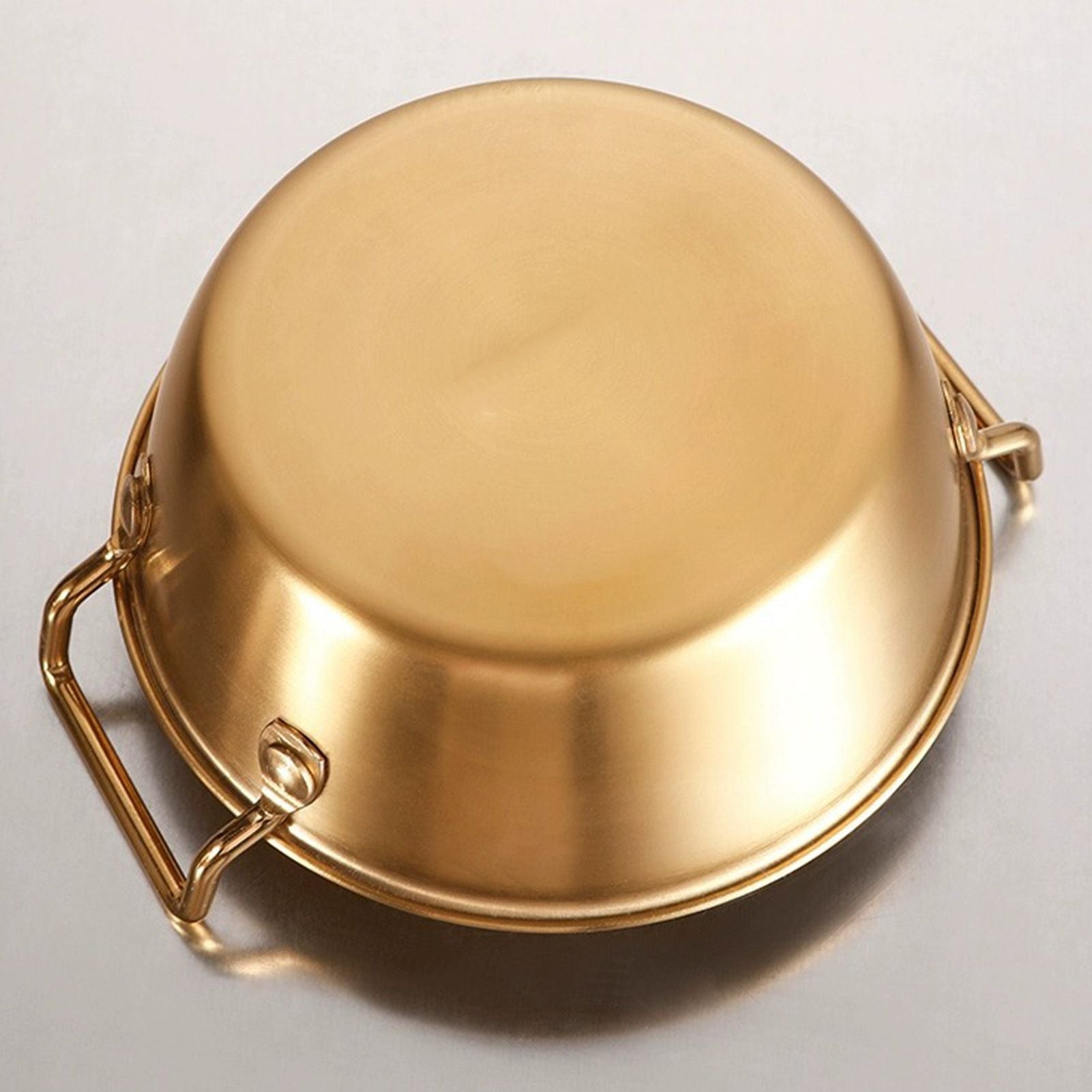 Double Ear Snack Bowl Multifunctional 304 Stainless Steel Noodle Bowl for Home Restaurant - view 8