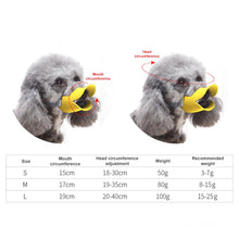 Anti Bite Duck Mouth Shape Dog Mouth Covers Soft Anti Bite Duck Muzzles Anti Called Muzzle Cover for Friends - view 2