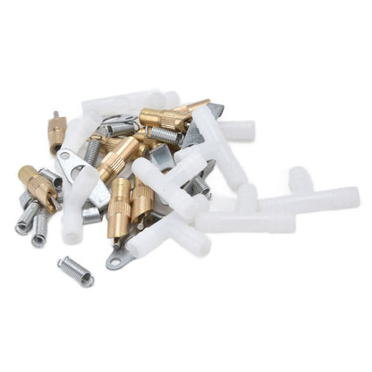 10 Pcs Automatic Nipple Drinker Feeder Poultry Watering System Supplies for Rabbits Rodents Rat
