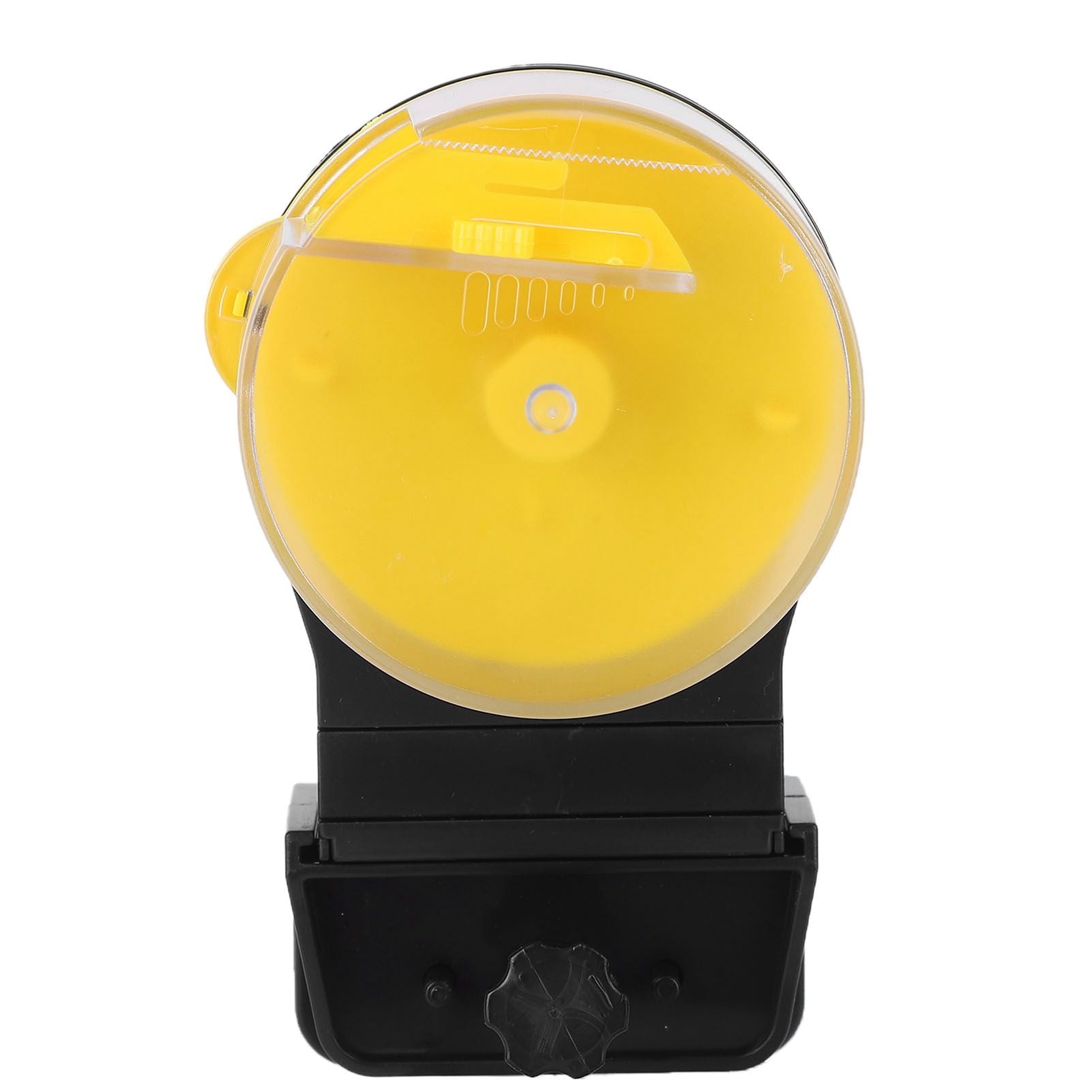 Automatic Fish Feeder Timed Flexible Convenient Clean Easy Installation Fish Tank Food Dispenser Yellow - view 3