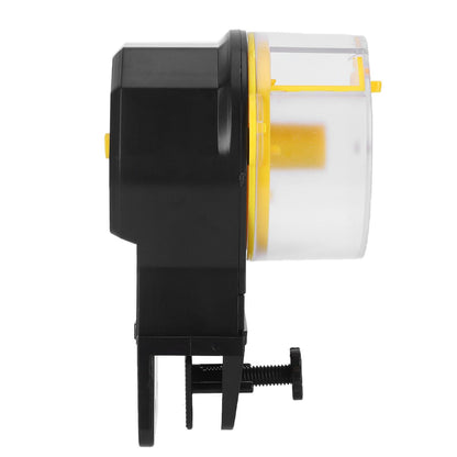 Automatic Fish Feeder Timed Flexible Convenient Clean Easy Installation Fish Tank Food Dispenser Yellow - view 10