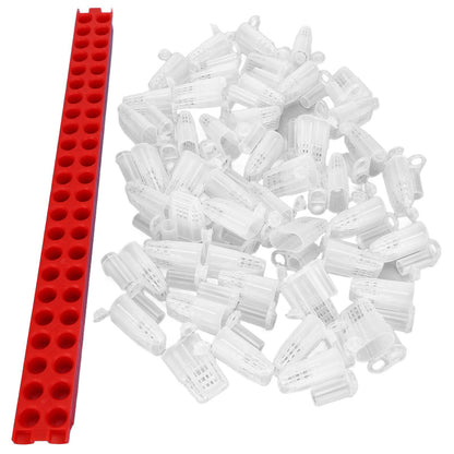Bee Queen Cage Plastic Bee Rearing Cages Kit with Transport Strip Beekeeping Accessories - view 2