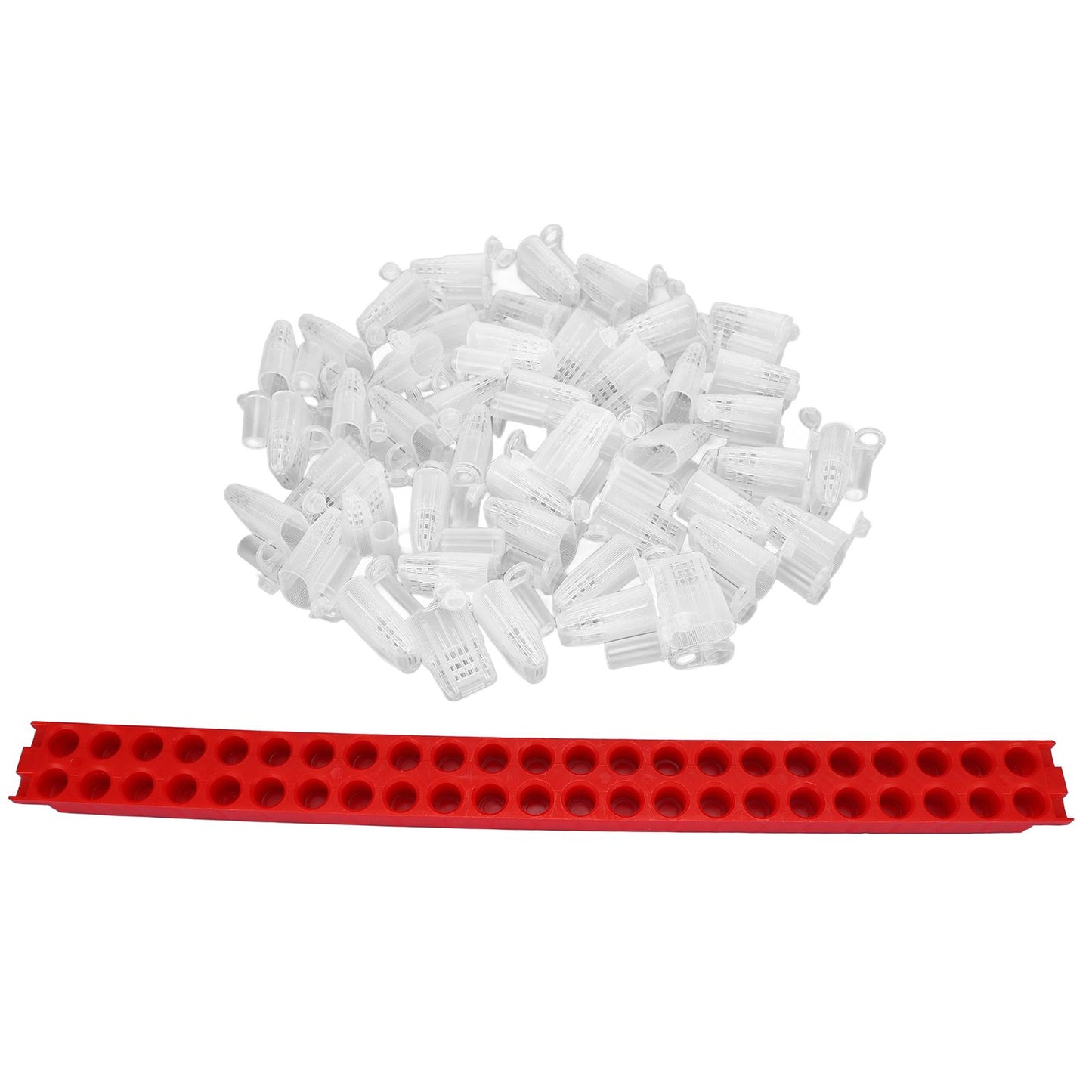 Bee Queen Cage Plastic Bee Rearing Cages Kit with Transport Strip Beekeeping Accessories - view 10