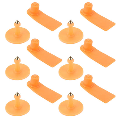 100Set Livestock Ear Tag Kit Plastic Farm Animal Ear Label Tag for Sheep Goats Cattle Cows Pigs - view 3