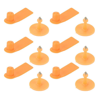 100Set Livestock Ear Tag Kit Plastic Farm Animal Ear Label Tag for Sheep Goats Cattle Cows Pigs - view 8