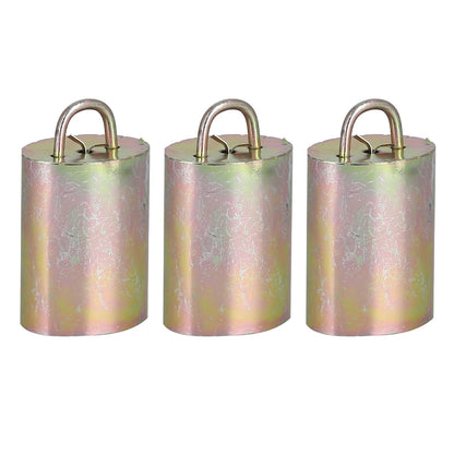 3Pcs Alloy Livestock Bell Thickened Anti Lost Sheep Bell for Cow Outdoor Stock FarmNo. 2 Bell - view 2