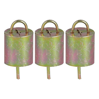 3Pcs Alloy Livestock Bell Thickened Anti Lost Sheep Bell for Cow Outdoor Stock FarmNo. 5 Bell - view 7