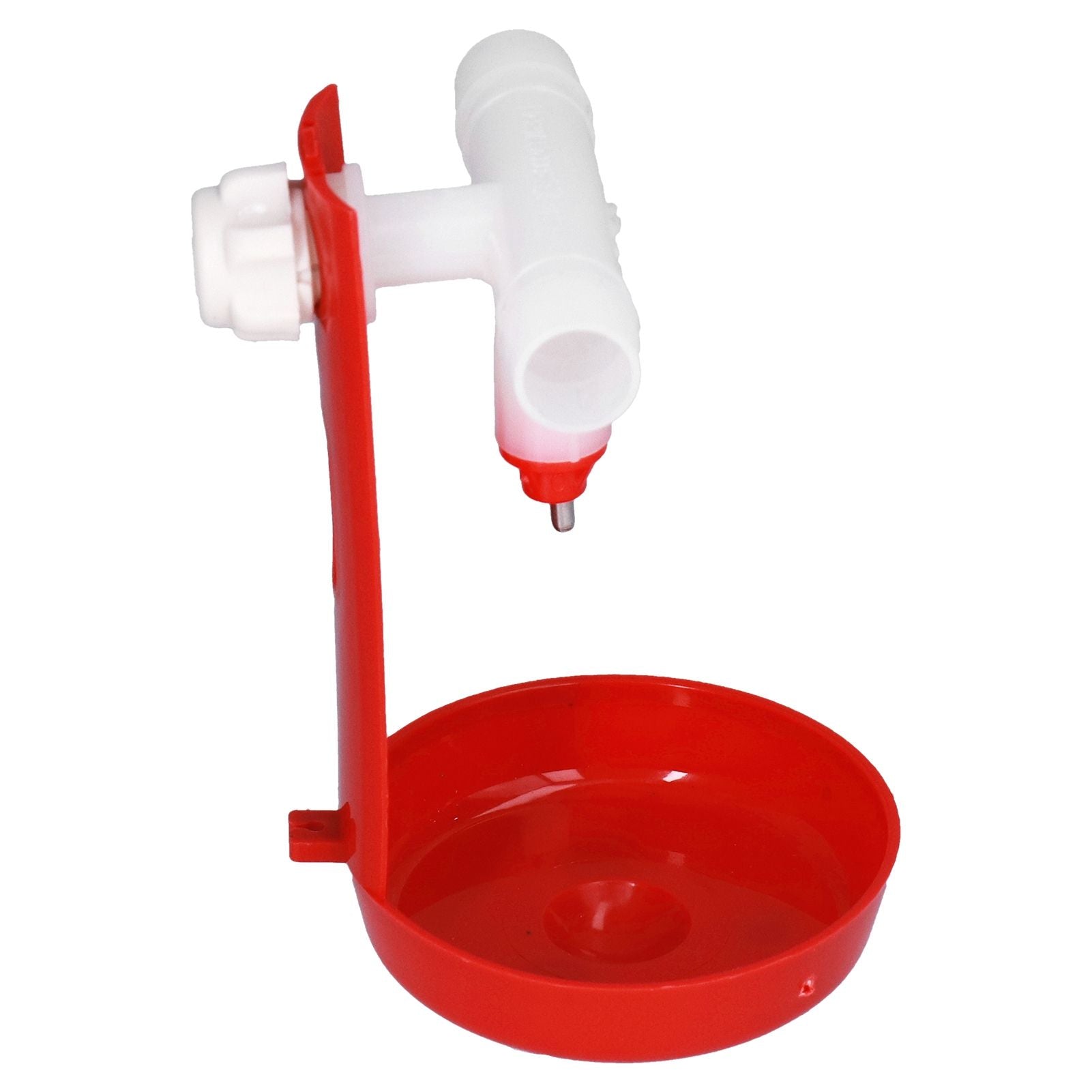 10 Set Chicken Drinking Cup Automatic Poultry Drinking Waterer Drinker with White Tee Fitting Durable for Chicken - view 10