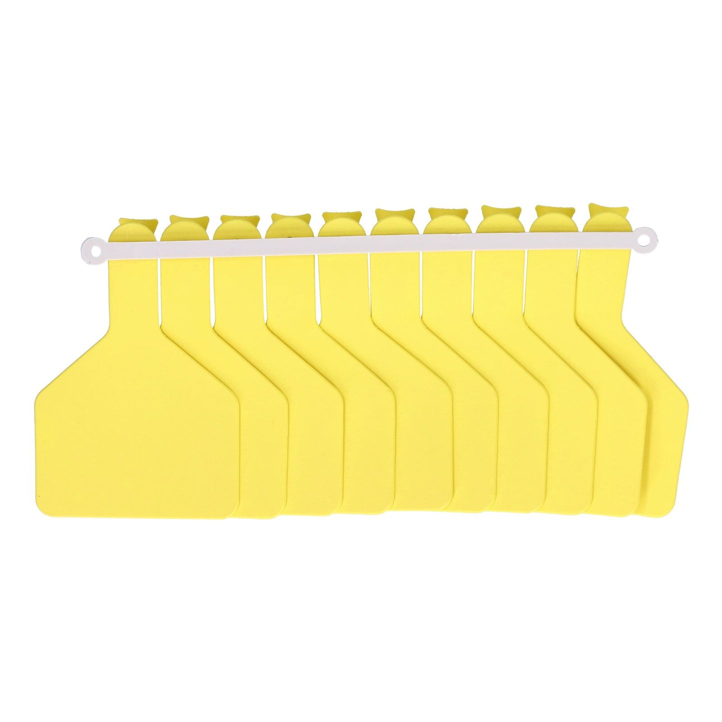 100Pcs Plastic Integrated Ear Tag Kit Livestock Farm Ear Label Tag for Cow Cattle Identification Yellow - view 6