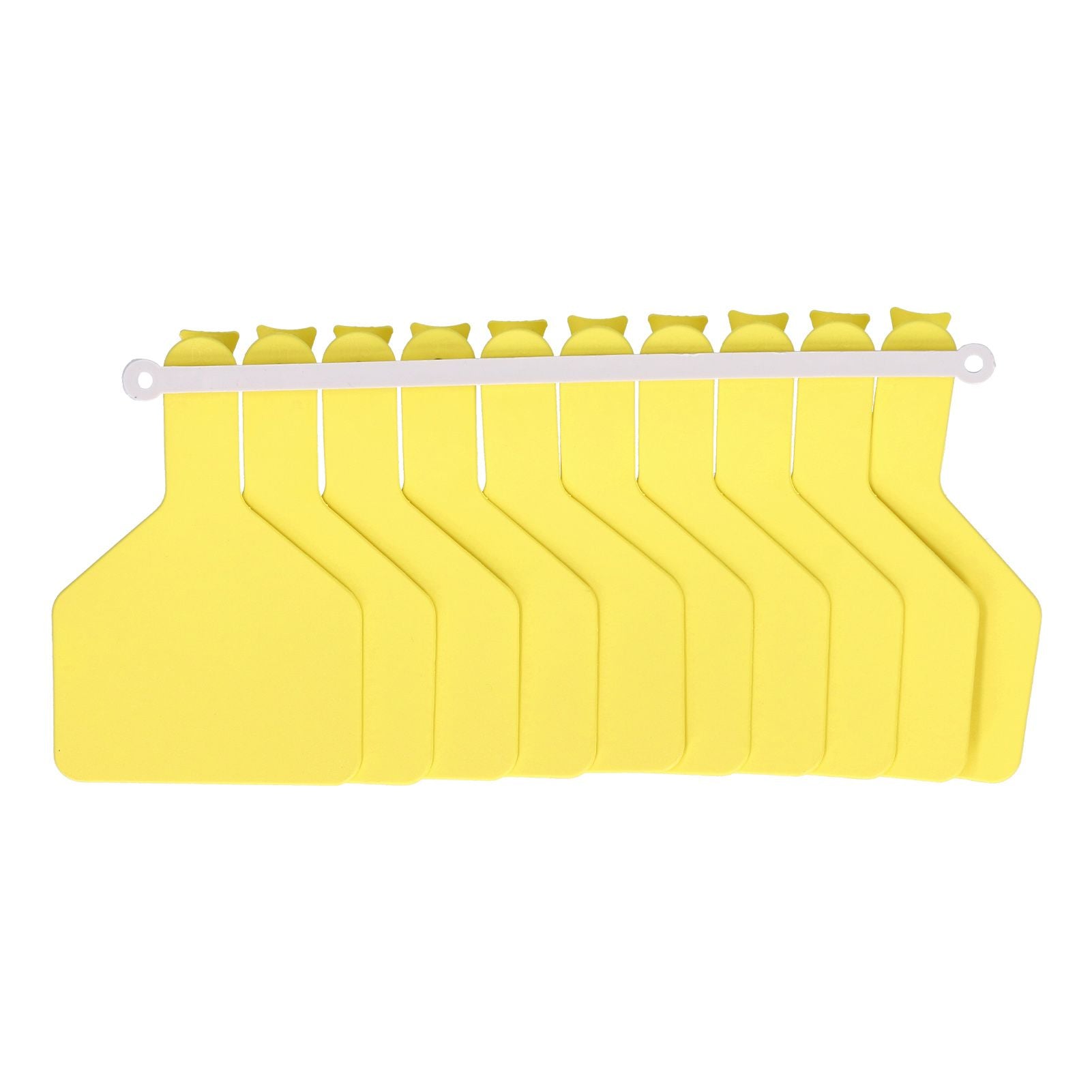 100Pcs Plastic Integrated Ear Tag Kit Livestock Farm Ear Label Tag for Cow Cattle Identification Yellow - view 6