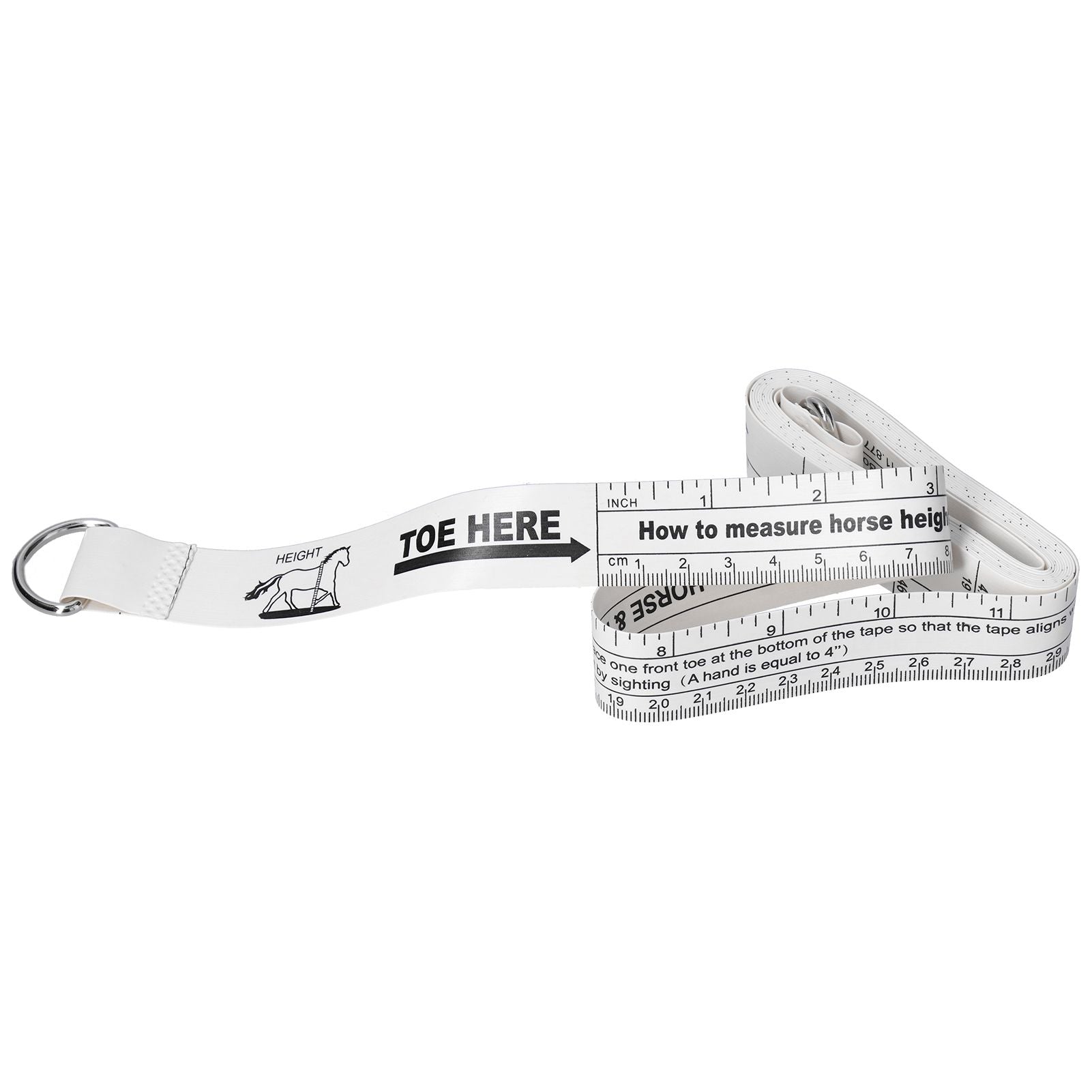 2.42m Horse Weight Tape Bust Weight Body Length Horse Measuring Stick for Animal Husbandry Farm - view 10