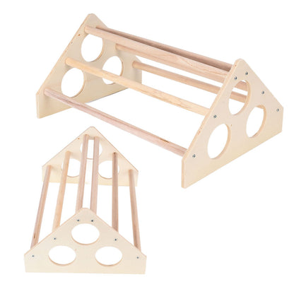Pet Chicken Wood Stand Hand Made Small Chicken Roost Rack for Poultry House Home Farm - view 4
