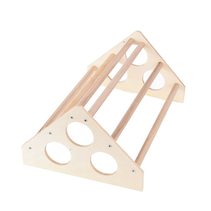 Pet Chicken Wood Stand Hand Made Small Chicken Roost Rack for Poultry House Home Farm - view 5