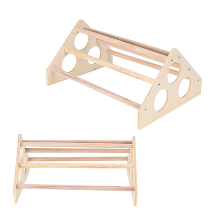 Pet Chicken Wood Stand Hand Made Small Chicken Roost Rack for Poultry House Home Farm - view 6
