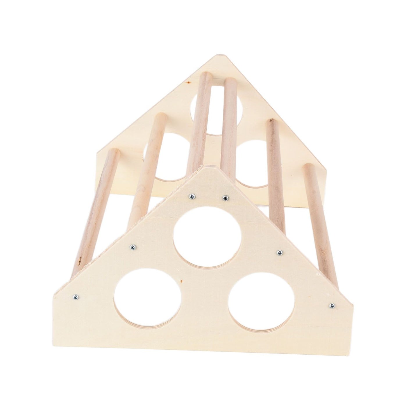 Pet Chicken Wood Stand Hand Made Small Chicken Roost Rack for Poultry House Home Farm - view 8