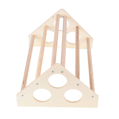 Pet Chicken Wood Stand Hand Made Small Chicken Roost Rack for Poultry House Home Farm - view 9