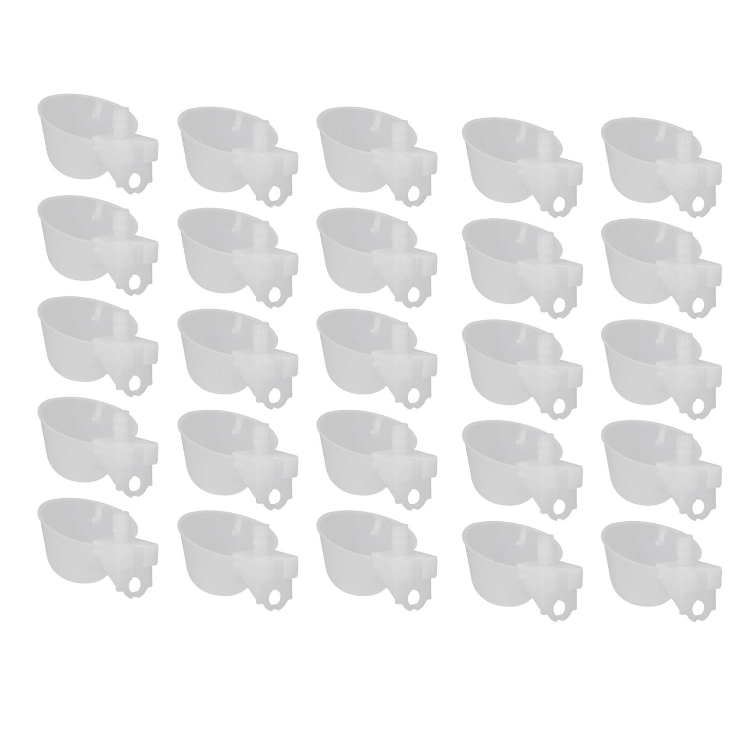 25 Set Hanging Chicken Waterer Automatic Drinking Bowl Cup Poultry Drinking Machine - view 4